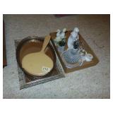 Vintage Perfume Mirrors, Dresser Decor, Plus
