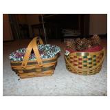 (2) Longaberger Baskets