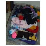 Tote full of Hats, Scarves, Socks, Plus
