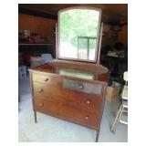 (4) Drawer Metal Dresser