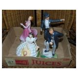 (4) Avon Imagaes of Hollywood Figurines