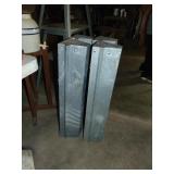 (4) Metal Fold Up Saw Horses