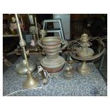 Large Lot of Brass Items