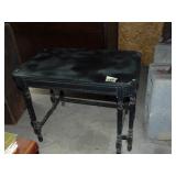 Antique Painted Walnut Side Table