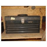 (1) Empty Master Craft Metal Tool Box