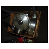 Box of Salad Master Cookware, Plus