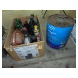 Large Lot of Garage Fluids