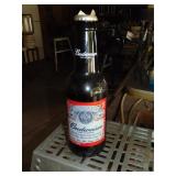 (1) Glass Budweiser Bottle Bank