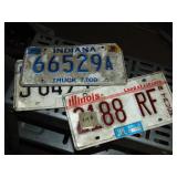 Lot of (8) License Plates
