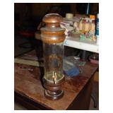 Glass & Wood Whiskey Dispenser