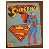 Metal One Sided Superman Sign
