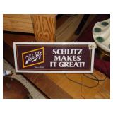 Retro Schlitz Light Up Sign