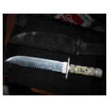 Survival Type Knife In Sheath Made In Japan?