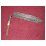 Primitive Tobacco Knife