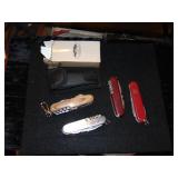 (4) Multi Function Tool Knives