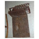 Misc. Cast Iron Fireplace Pieces