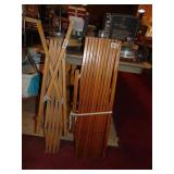 (2) Vintage Wooden Baby Gates