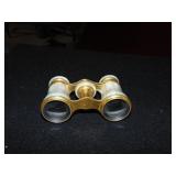 Vintage Mother of Pearl Lemaire Fabt Opera Glasses