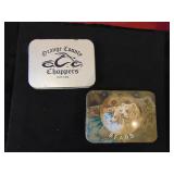 (2) Novelty Lighter Sets In Original Tins