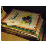 Stack Of Piano Sheet Music