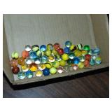 Bag of Mid Century Marbles