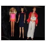 Vintage/Retro Barbie & Ken Dolls