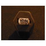 Mens Sterling Silver Ring Marked 925 CRW