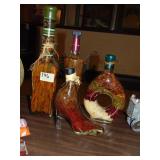 (4) Vegetable & Spice Vinegar Infused Bottles