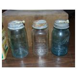 Red O, KC, And Ball Perfect Canning Jars