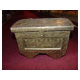 East Asian Treasure/Trinket Box On Wheels