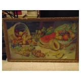 Antique Framed Donaldson Lithograph