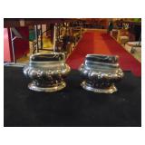 (2) Vintage Ronson Crown Table Top Lighters