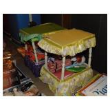 (2) Vintage Dolls W/Small Doll Beds