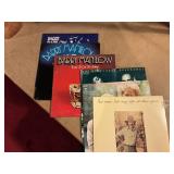 (6) Vintage Folk & Pop Vinyl Albums