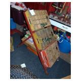 Vintage Coca-Cola Wooden Crate Display Stand