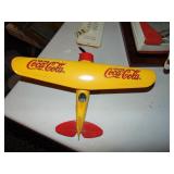 Ertl Die Cast Metal Coca-Cola Airplane Bank
