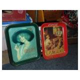 (3) Coca Cola Trays