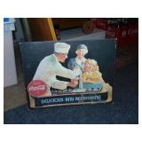 Coca Cola Advertising Paper Sign