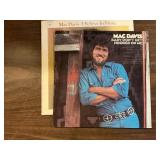 (4) Vintage Mac Davis Vinyl Records