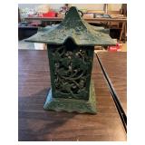 Cast Iron Outdoor Candle Holder