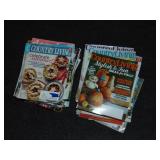 Box Full Of Country Living Magazines