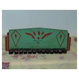 Paris IL Adv. Howlett Pig Co. Metal Tie Rack