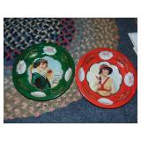 (2) Coca Cola Trays
