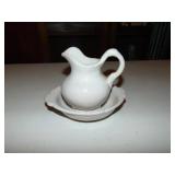 Small Frankoma Pitcher & Bowl