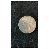 1923-S Silver Peace Dollar  xtra nice!