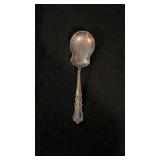 Baker-Manchester Violin Bowl Sugar Spoon Sterling