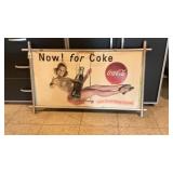 1959 Framed Retro Coca Cola Poster Plus
