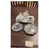 Vintage Sweet Violets Teaware Pieces