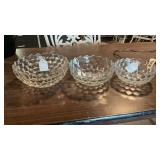 Set Of American Fostoria Nesting Type Bowls