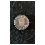 JFK Jr. 1 oz. Fine Silver Round .999 Silver
